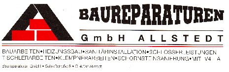 Baureparaturen GmbH Allstedt